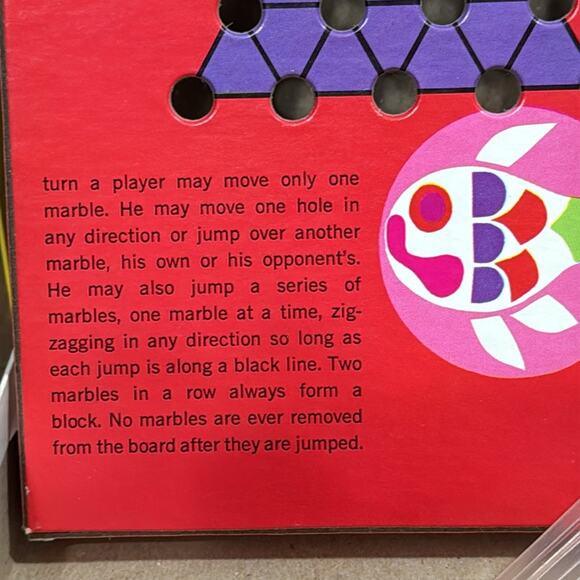 Vintage 1981 Whitman Chinese Checkers board game all pieces included 2-6 players - Picture 6 of 12